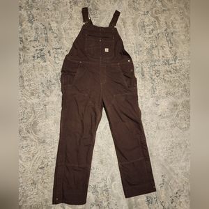 Womens xl (16/18) thinsulate lined carhartt bibs